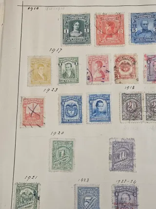 NUFILART Colección de sellos  de Colombia s XIX