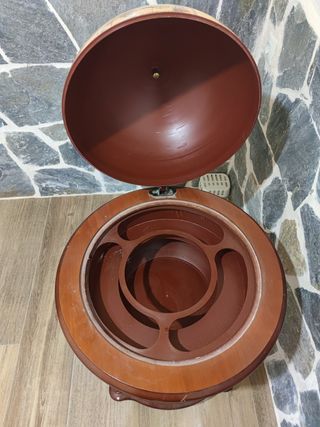 Mueble Bar Globo Terráqueo Madera