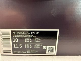 Nike Air Force 1 '07 Uomo 44 Arancioni