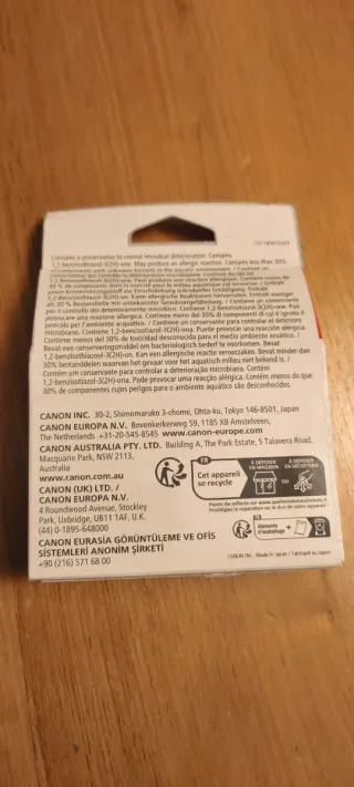 Cartucho Tinta Canon 36 Color Original