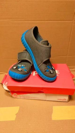 Superfit Scarpe da Casa Bambino Trattore