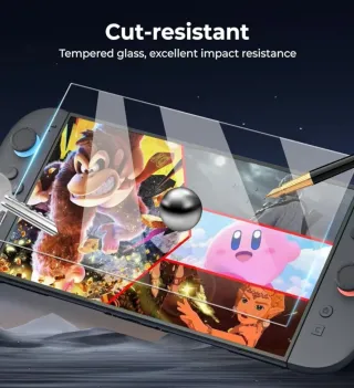 Protector Pantalla Nintendo Switch HD 4 Paquetes