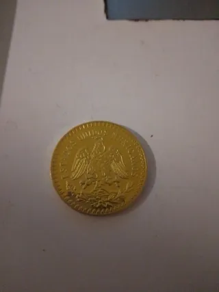 Moneda 50 Pesos Mexicanos Chapada Oro