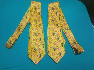 Lote 2 corbatas vintage Mickey Mouse