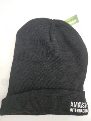 Gorro Amnistia International Negro