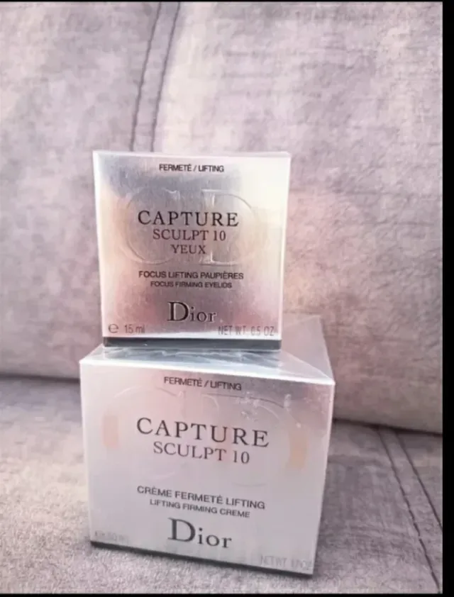 Set Dior Capture Sculpt 10 Crema Ojos y Rostro