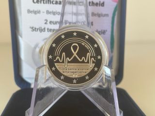 Box 4 x 2 Euro Belgio Proof 2018 2020 2022 2024