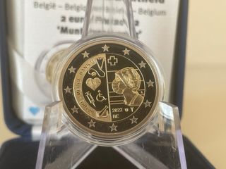 Box 4 x 2 Euro Belgio Proof 2018 2020 2022 2024