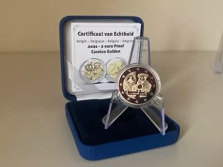 Box 4 x 2 Euro Belgio Proof 2018 2020 2022 2024