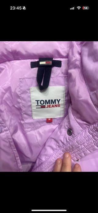 Giubbotto Tommy Hilfiger rosa