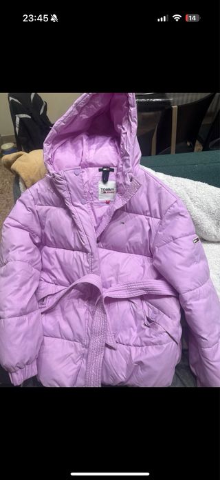 Giubbotto Tommy Hilfiger rosa