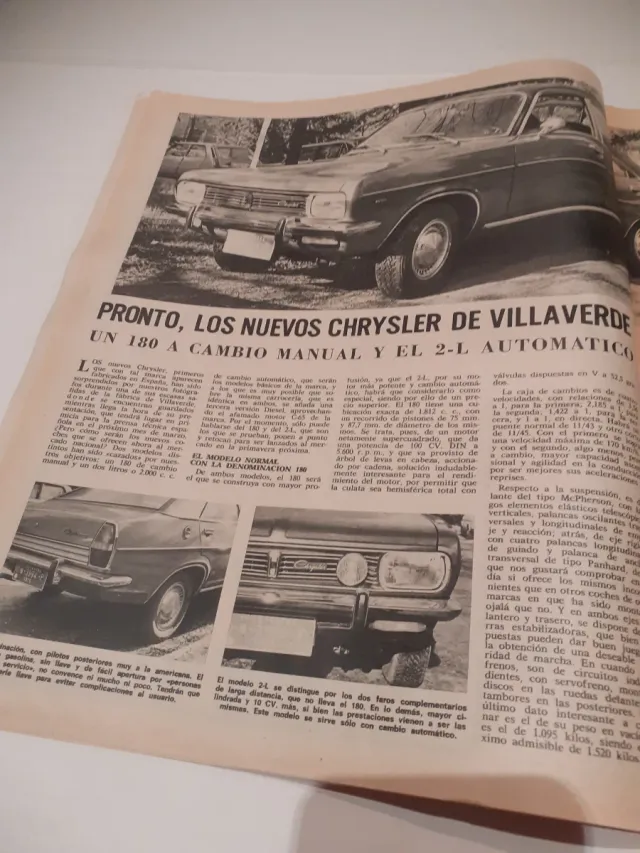 Revista Velocidad Nº698 Enero 1975