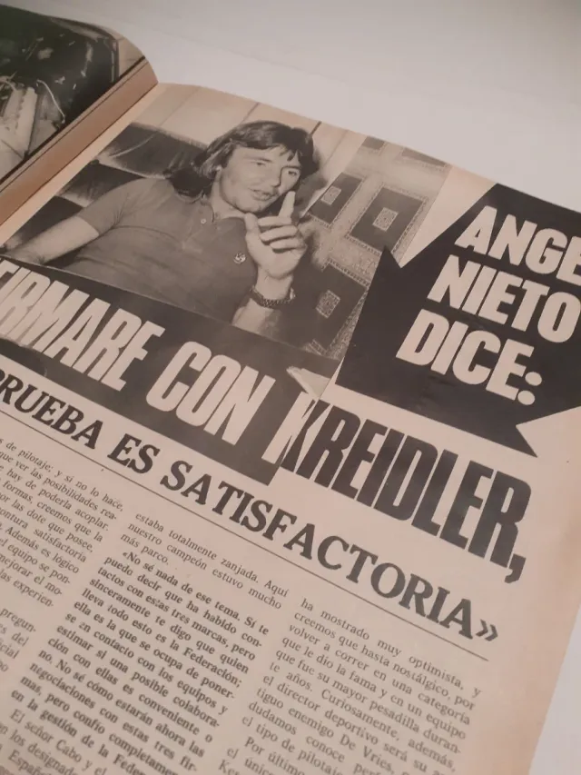 Revista Velocidad Nº698 Enero 1975