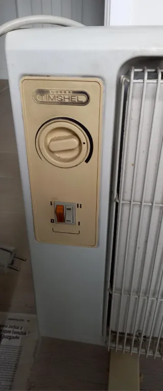 Radiador Eléctrico Timshel Blanco