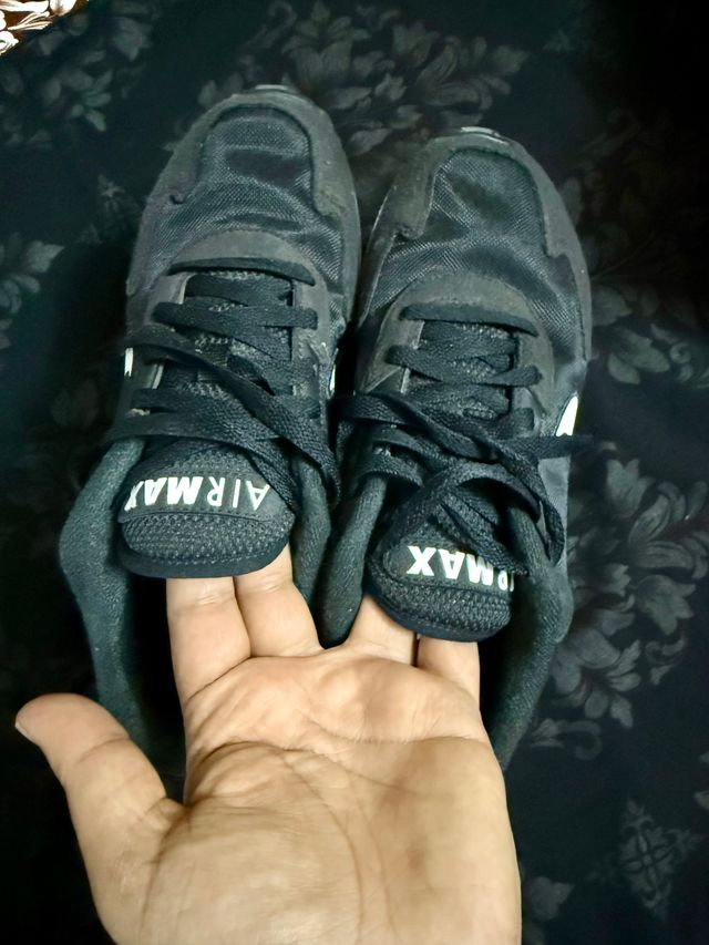 Nike Air Max Solo Hombre Negro/Blanco Original