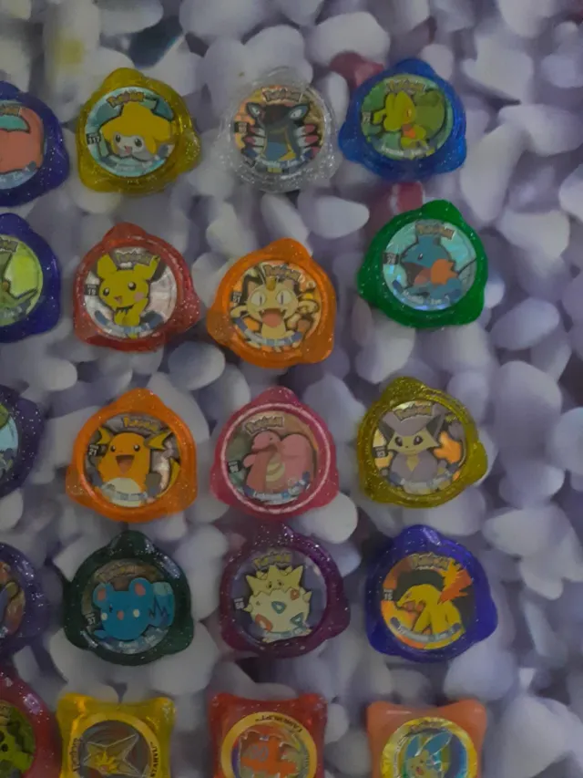 KRAKS Panini Tazos Pokémon Brillantes