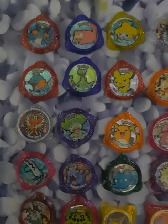 KRAKS Panini Tazos Pokémon Brillantes