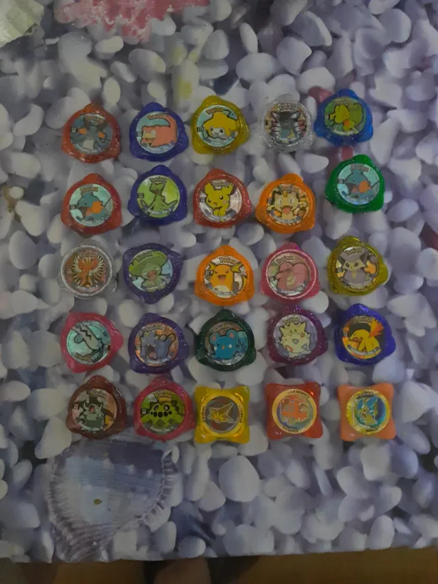 KRAKS Panini Tazos Pokémon Brillantes