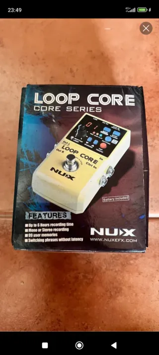 Pedal NUX Loop Core Serie Core