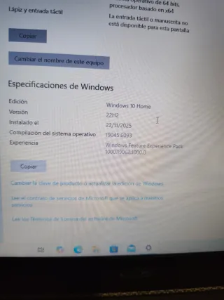 Ordenador portátil Acer negro