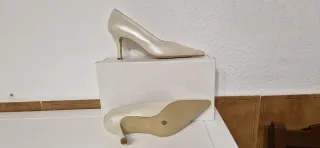 Zapatos de Novia Marfil de Rimon