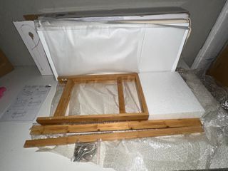 Banco Zapatero Bambú con Asiento Beige