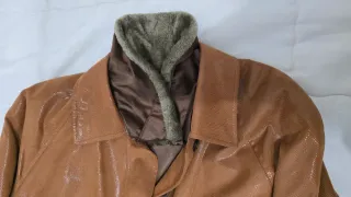 Abrigo marrón talla 54