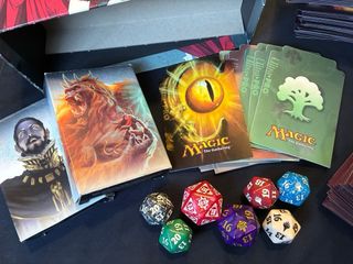 Caixa Magic The Gathering + Dados