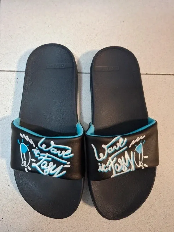 Chanclas niño pala gris pizarra Olaian n.37/38 usa