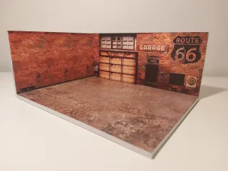 Diorama Garage Ruta 66