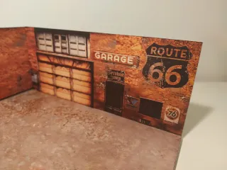 Diorama Garage Ruta 66