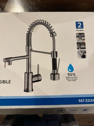 Rubinetto cucina estraibile + doccetta