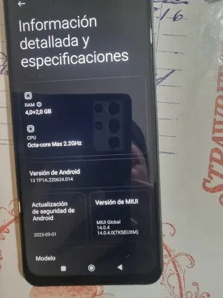 Xiaomi Redmi Note 10 5G Negro