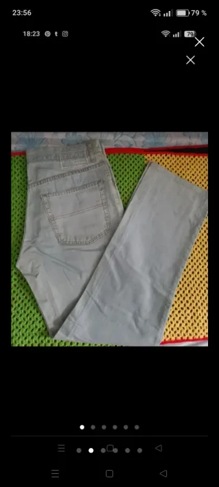 Pantalón Barbour Verde Uomo