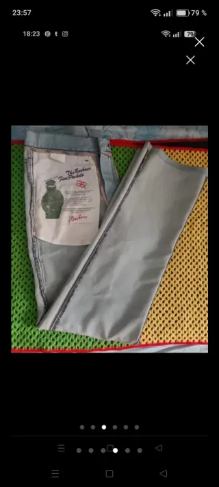 Pantalón Barbour Verde Uomo