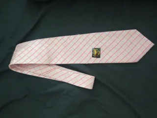 Corbata Visconti Vintage Rosa Cuadros
