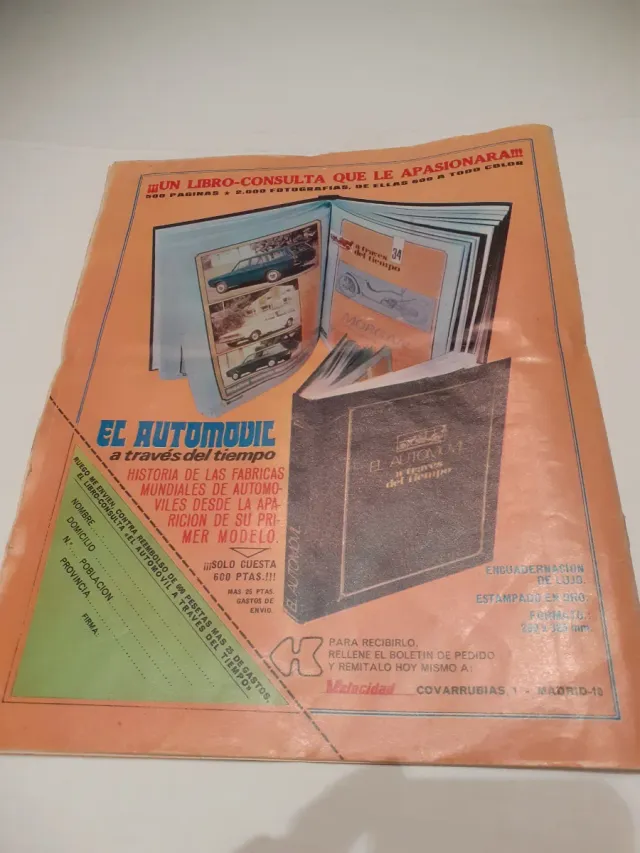 Velocidad Revista del motor n⁰ 702. Febrero 1975