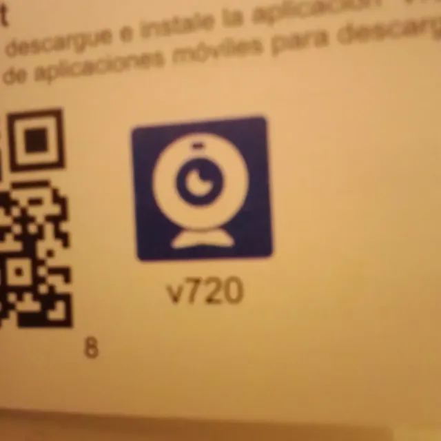 Mini câmera de segurança v720