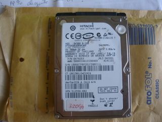 Disco Duro Hitachi 320GB Sata 2,5" para Portatiles
