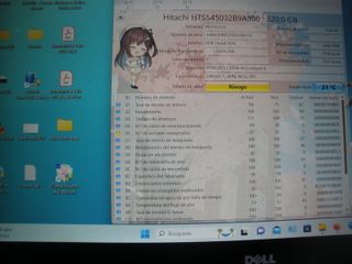 Disco Duro Hitachi 320GB Sata 2,5" para Portatiles