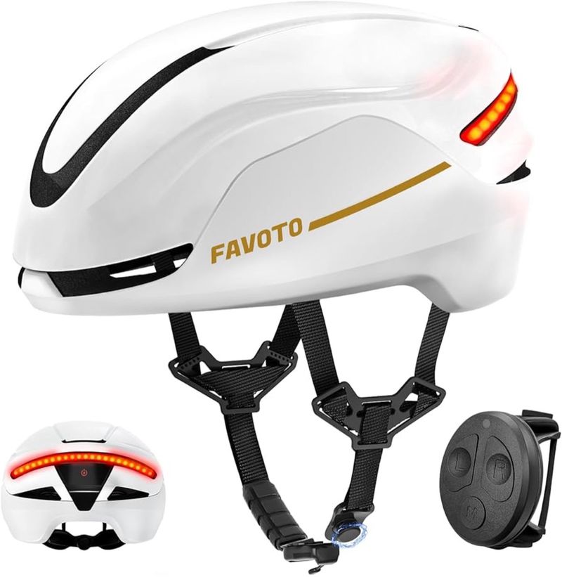 Casco Inteligente Favoto Adulto Talla L – Luces...