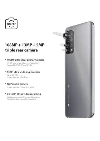 NUOVO Xiaomi Mi 10T Pro 128GB Argento