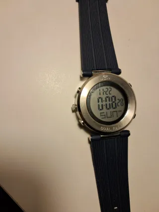 Reloj Marea Dual Face Azul y Dorado