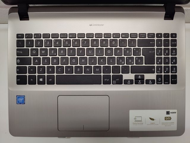 Notebook ASUS Intel SSD 512GB Ram 8GB Borsa Mouse