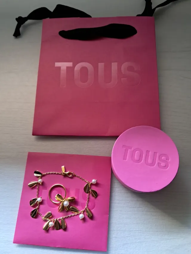 Happy moments Tous Anillo+pulsera