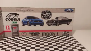 Diorama Ford Mustang Taller