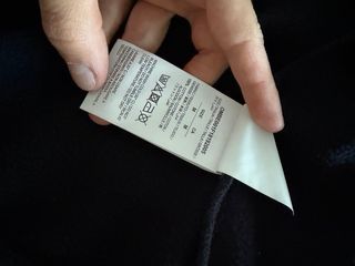 Felpa con cappuccio Off-White viola sfumata