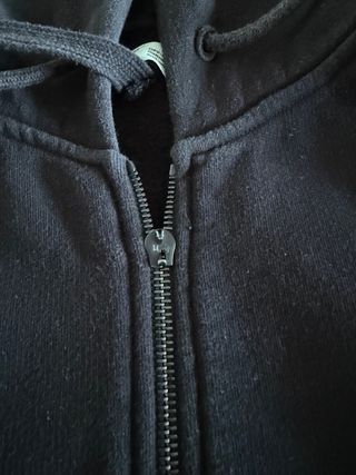 Felpa con cappuccio Off-White viola sfumata