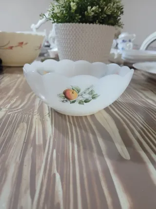 Ensaladera de arcopal vintage fruits