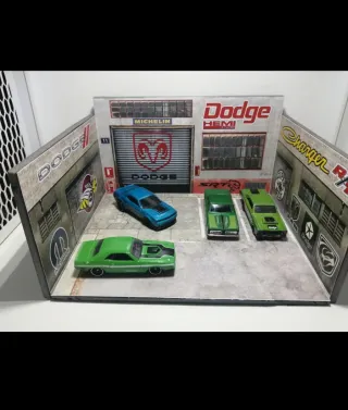 Diorama Dodge Garage
